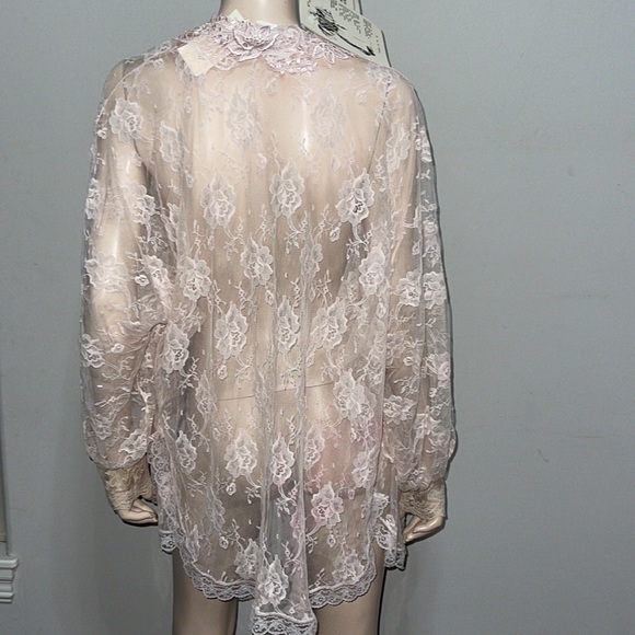 Pat Dahnke Lace Dolman Sleeve Jacket L - Picture 7 of 15